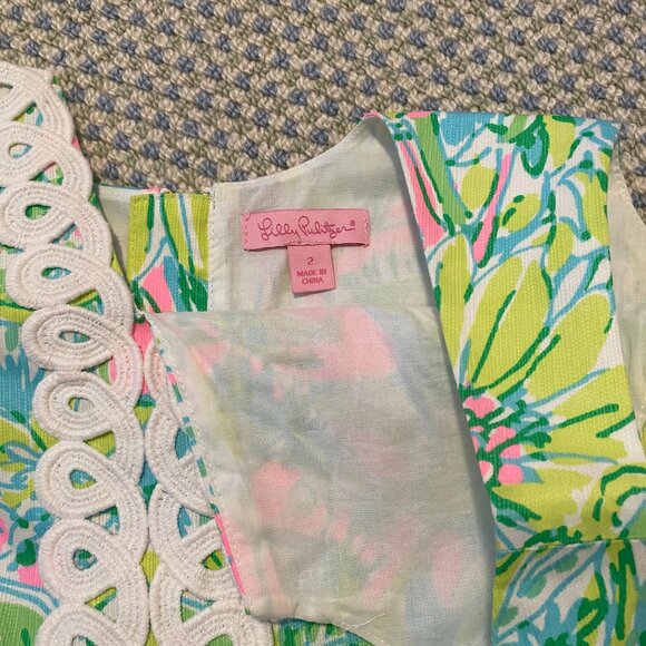 Lilly Pulitzer Cathy Shift Dress - Size 2 - Picture 3 of 4